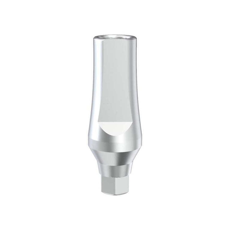 GDT Ø4.0mm Titanium Straight Abutment, 9.0mm GH, RP, 1/Pk. Designed for cement-retained