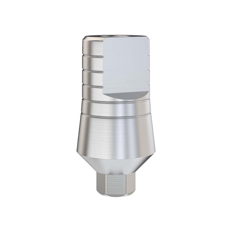 GDT Ø5.5mm Titanium Straight Abutment, 9.0mm GH, Internal Hex 2.42mm RP, 1/Pk. Designed