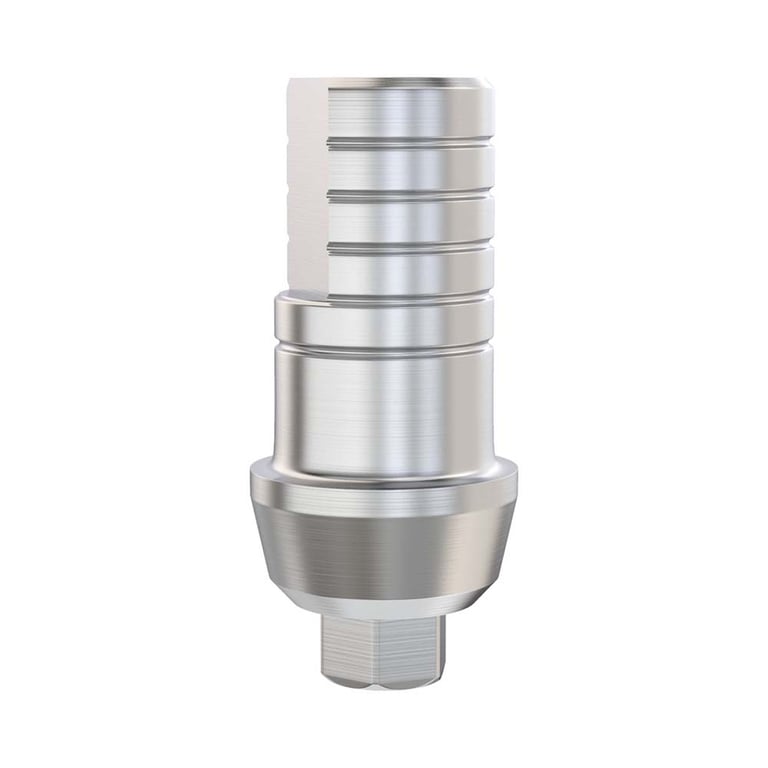 GDT Ø5.5mm Titanium Straight Shoulder Abutment, 2.0mm GH, Internal Hex 2.42mm RP, 1/Pk. Designed