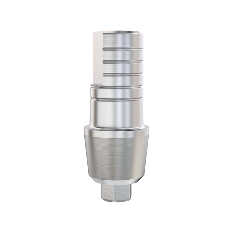 GDT Ø5.5mm Titanium Straight Shoulder Abutment, 4.0mm GH, Internal Hex 2.42mm RP, 1/Pk. Designed
