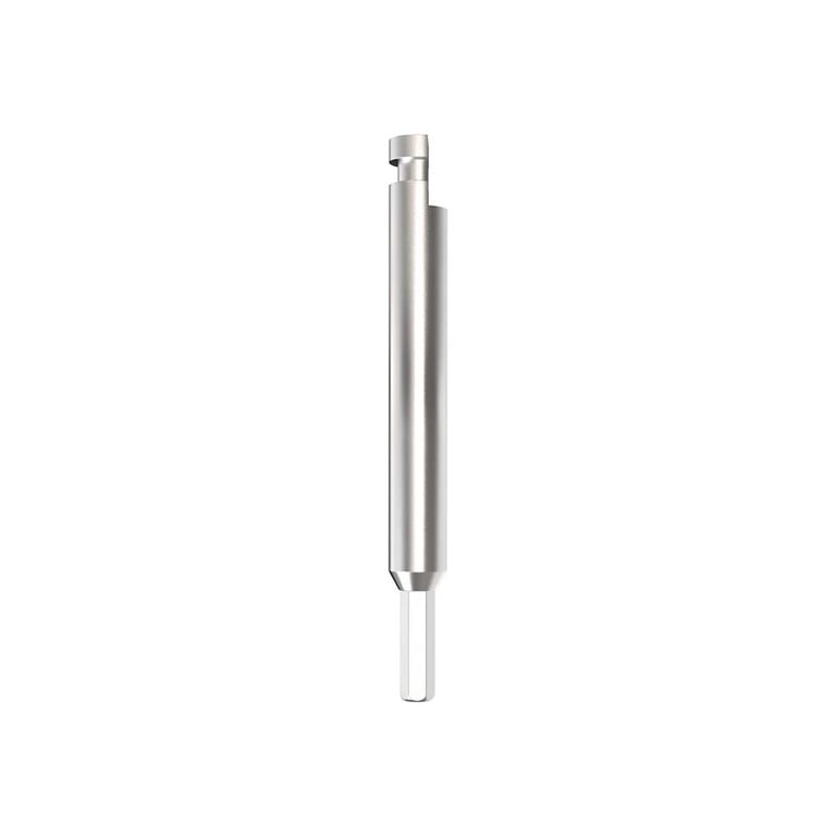 GDT 1.25mm x 20.0mm Stainless Steel Motor Mount Hex Driver, Contra-Angle Compatible, 1/Pk