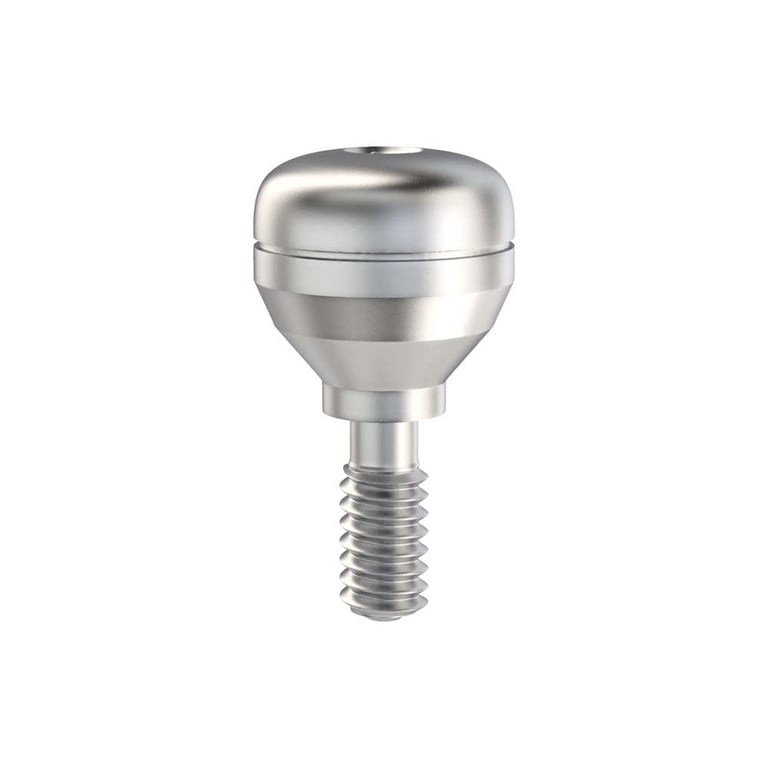 GDT Ø4.6mm Titanium Healing Cap, 3.0mm GH, Internal Hex 2.42mm RP, 1/Pk. Manufactured