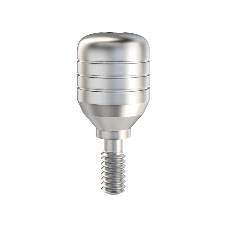 GDT Ø4.6mm Titanium Healing Cap, 5.0mm GH, Internal Hex 2.42mm RP, 1/Pk. Manufactured