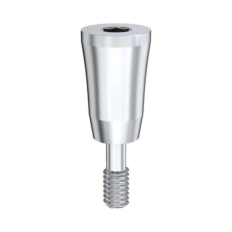 GDT Ø3.8mm Titanium Healing Cap, 5.0mm GH, NP, 1/Pk. Designed to guide soft-tissue healing