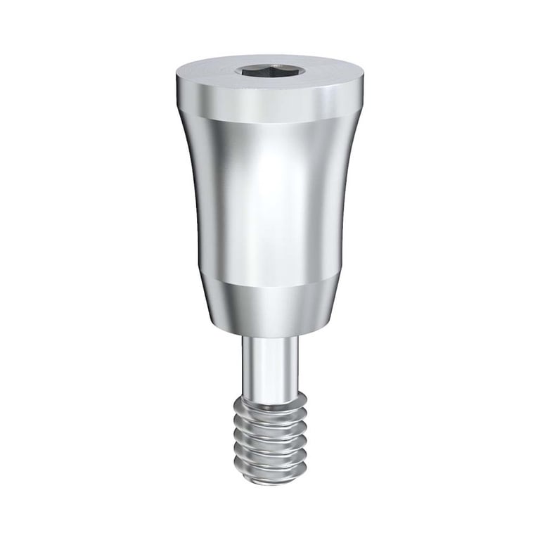 GDT Ø4.5mm Titanium Healing Cap, 5.0mm GH, RP, 1/Pk. Designed to support soft- and hard-tissue
