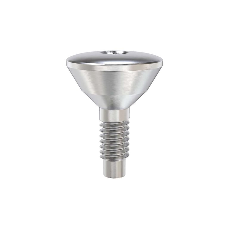 GDT Ø5.5mm Titanium Healing Cap, 2.0mm GH, Internal Hex 2.42mm RP, 1/Pk. Manufactured from grade 5