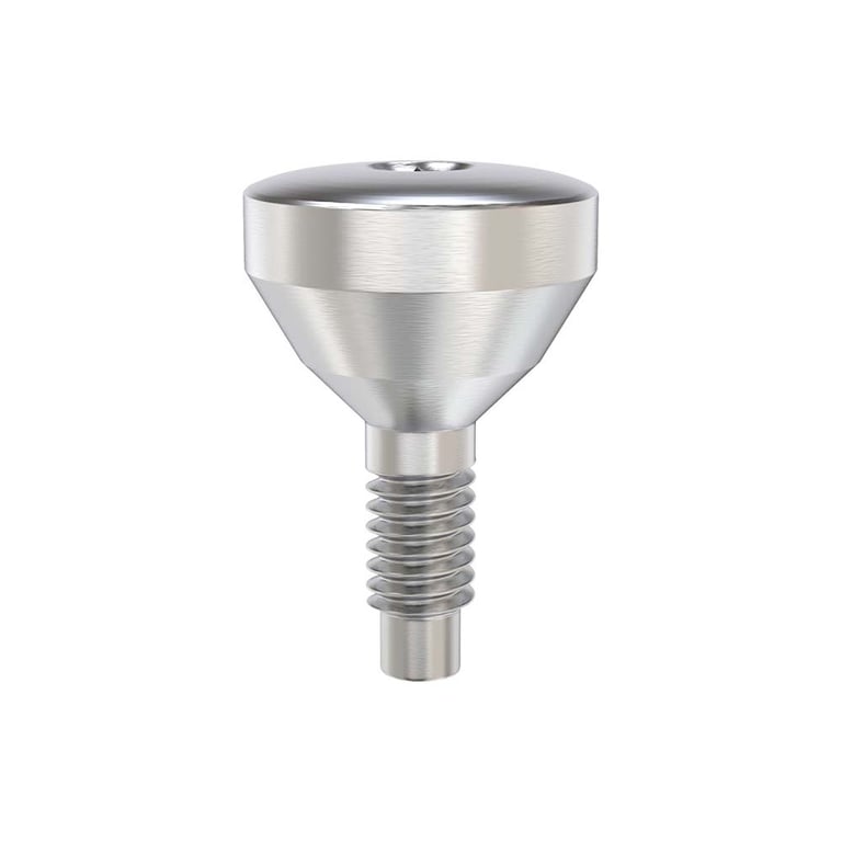 GDT Ø5.5mm Titanium Healing Cap, 3.0mm GH, Internal Hex 2.42mm RP, 1/Pk. Manufactured from grade 5