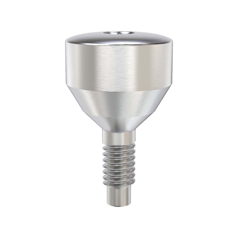 GDT Ø5.5mm Titanium Healing Cap, 4.0mm GH, Internal Hex 2.42mm RP, 1/Pk. Manufactured from grade 5