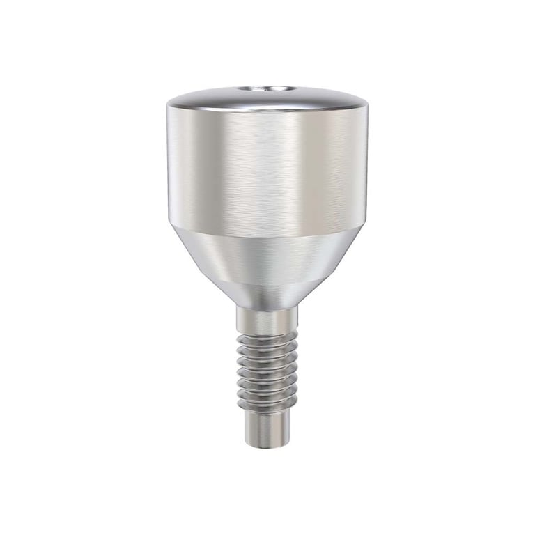 GDT Ø5.5mm Titanium Healing Cap, 5.0mm GH, Internal Hex 2.42mm RP, 1/Pk. Manufactured from grade 5