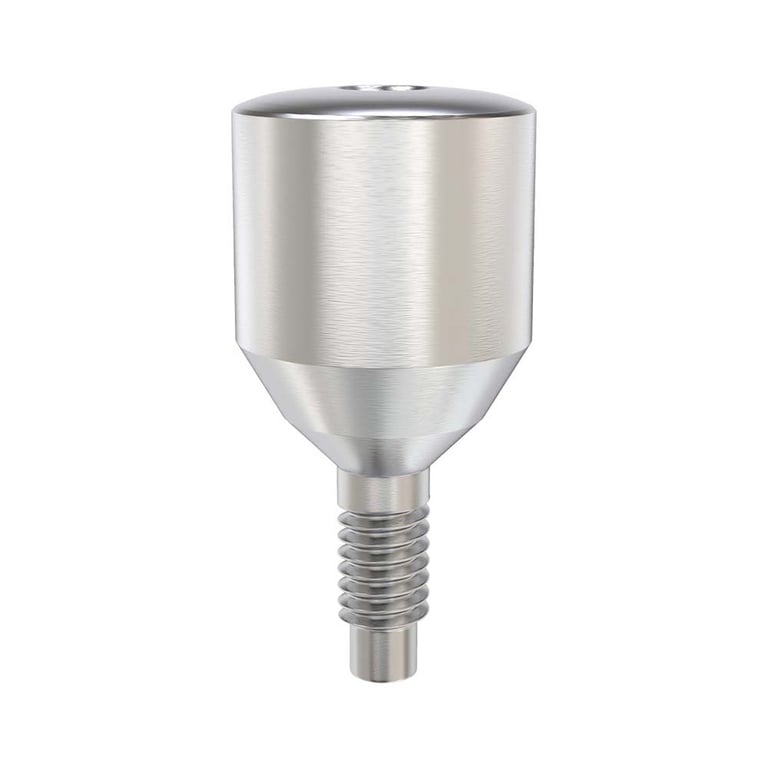 GDT Ø5.5mm Titanium Healing Cap, 6.0mm GH, Internal Hex 2.42mm RP, 1/Pk. Manufactured from grade 5