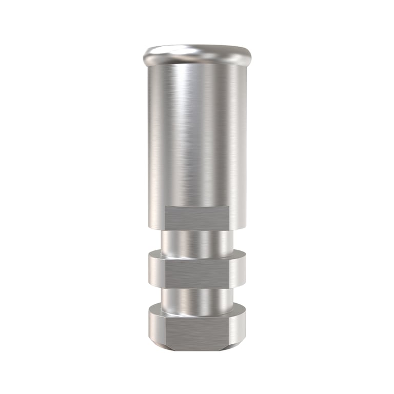 GDT Ø3.75mm Stainless Steel Locator-Type Attachment Analog, 5/Pk. Designed for overdenture
