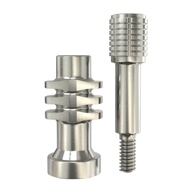 GDT Ø4.8mm Open Tray Transfer Coping, Multi-Unit 1.6mm, 1/Pk. Designed for open-tray impression