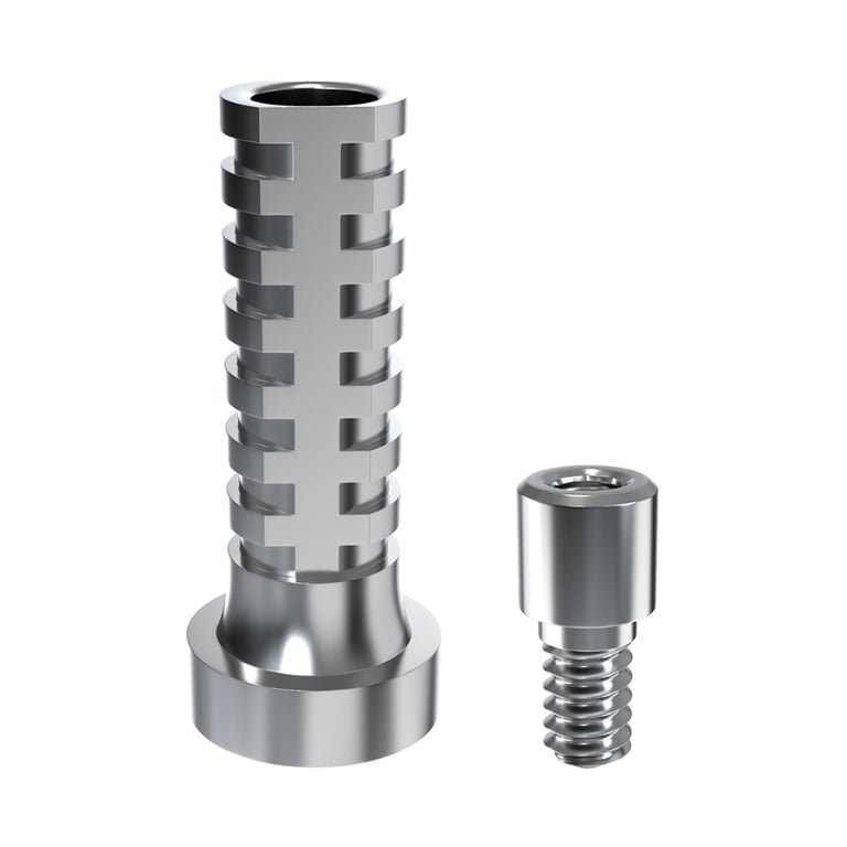 GDT Ø4.8mm Titanium Sleeve, Multi-Unit 1.6mm, 1/Pk. Designed for screw-retained bridges