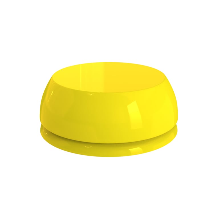 GDT Silicone Click Attachment Retentive Caps, Extra Soft, Yellow, 5/Pk. Features 600g retention