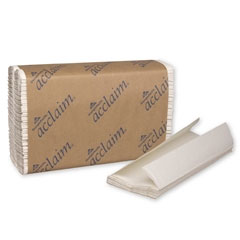 Acclaim Economy C-Fold Paper Towels - 10.1" x 13.2" (Folded width: 3.6"), White, Case of 2400