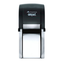 Compact Translucent Smoke Vertical Double Roll Coreless Tissue ...