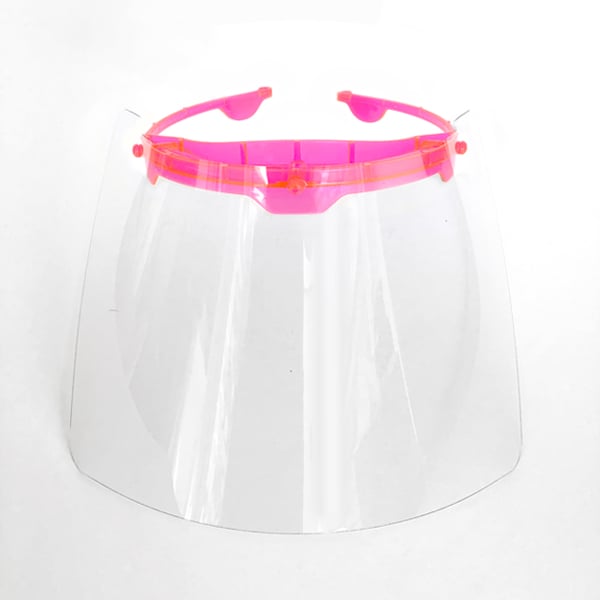GMX Premium Cellulose Acetate Headpiece and Face Shield Kit Pink, 1/Pk