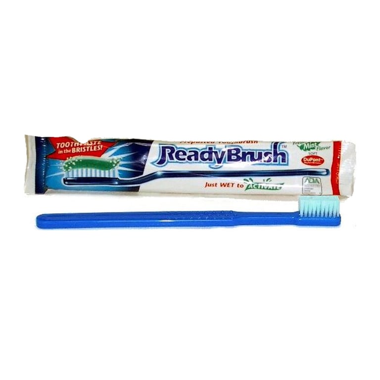 ReadyBrush Prepasted Toothbrush, Adult, Mint, 30/Box. ReadyBrush is a full-size toothbrush