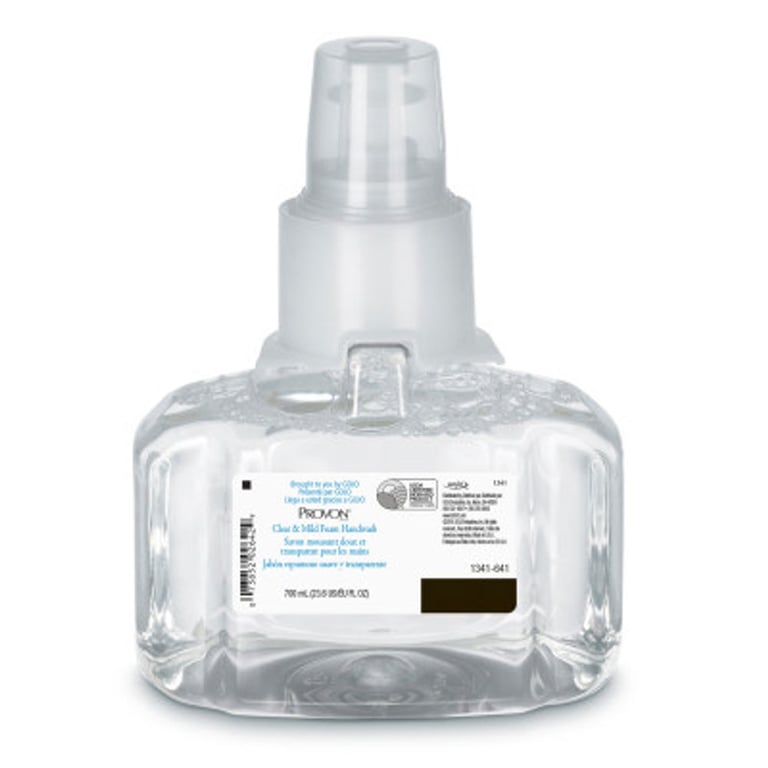 Provon Clear & Mild Foam Handwash, 700 mL LTX-7 Refill, 1/Pk. Refill LTX-7 Dispenser. Enriched