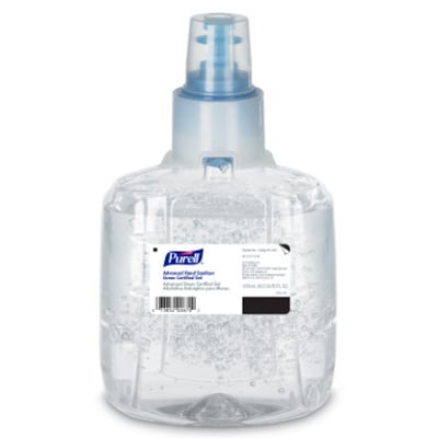 Purell Advanced Hand Sanitizer Gel 1200 mL Refill for LTX-12 Dispenser. Green certified. 70% v/v