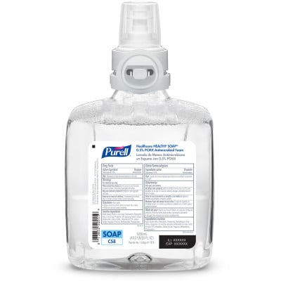Purell Healthcare Healthy Soap 0.5% PCMX Antimicrobial Foam 2x1200ml Refill CS8 Touch-Free Soap