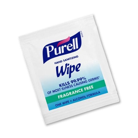 Purell Hand Sanitizing Wipes, Alcohol Formula, 300 Individually Wrapped Wipes. Kills 99.99 percent