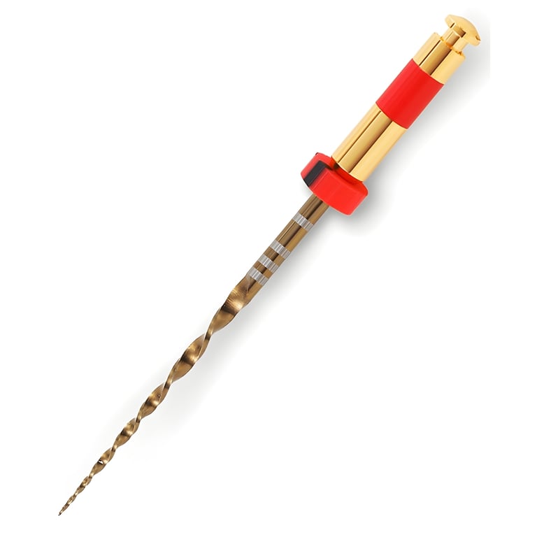GoldenDent GoldenONE Nickel-Titanium (NiTi) Reciprocating File, Primary 25/.07, 25mm, 4/Pk