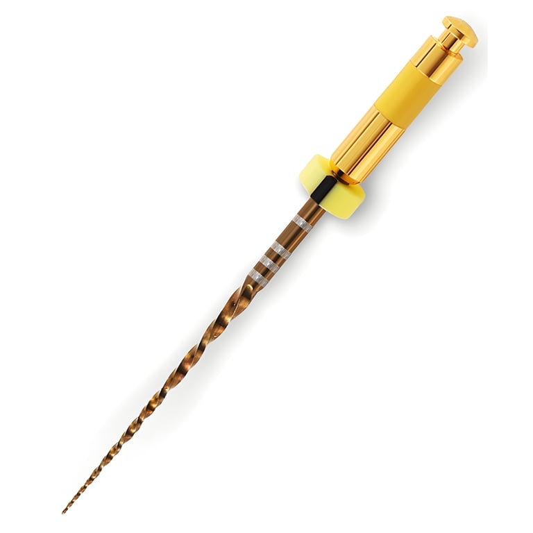 GoldenDent GoldenONE Nickel-Titanium (NiTi) Reciprocating File, Small 20/.07, 25mm, 4/Pk