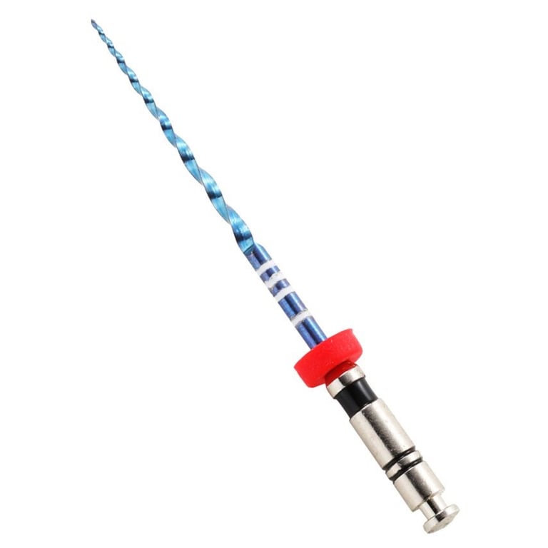 GoldenDent V-Blue Nickel-Titanium (NiTi) Rotary File, .04 Taper #40, 21mm, 6/Pk
