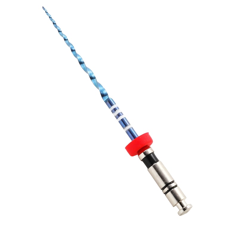 GoldenDent V-Blue Nickel-Titanium (NiTi) Rotary File, .04 Taper #40, 25mm, 6/Pk
