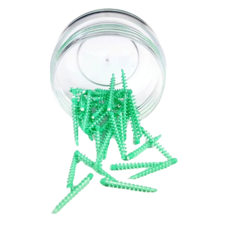 GooDent Adaptive Plastic Wedges, 16 mm, 40/Pk. Features a hard plastic inner part and a soft