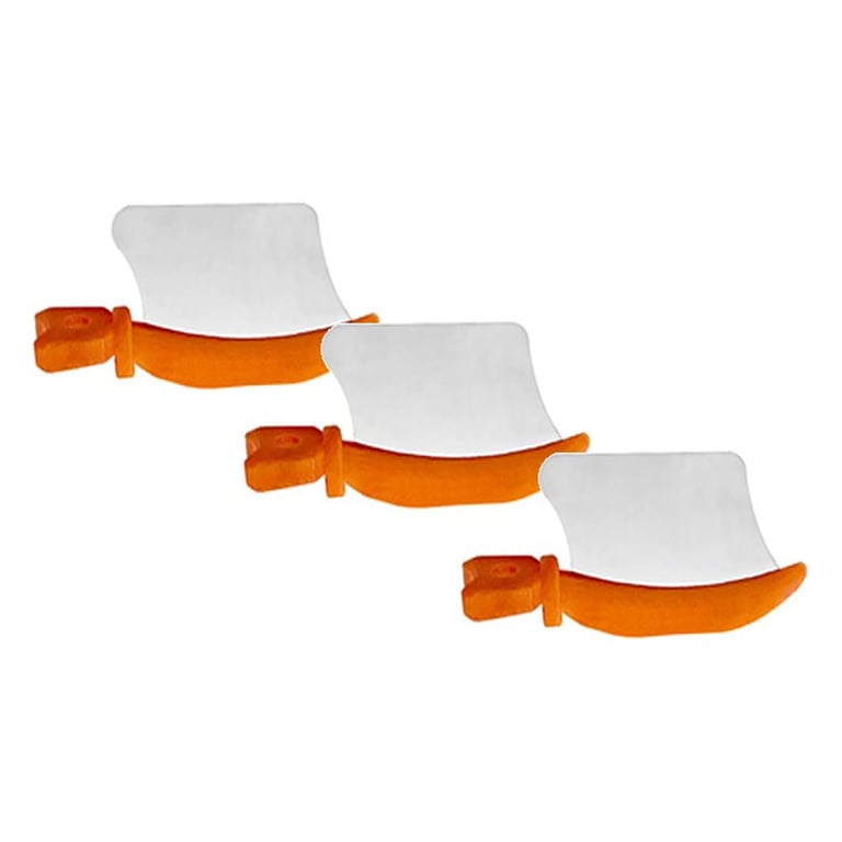 GooDent Orange Wedge Guards, Medium, 24/Pk. Height: 7.6 mm. Thickness: 0.08 mm