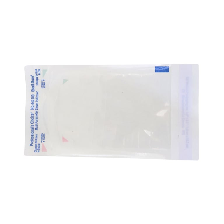 Professional's Choice Class4 Steril-Sure 3.5" x 6.25" Self-Sealing Sterilization Pouches, 200/box