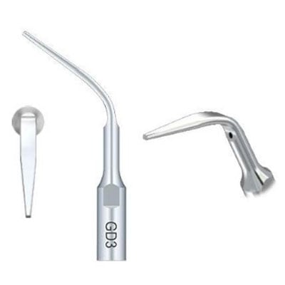 DTE Ultrasonic Scaler Silver Tips GD3 - 5/Pk. Supragingival Scaling Tips used to remove
