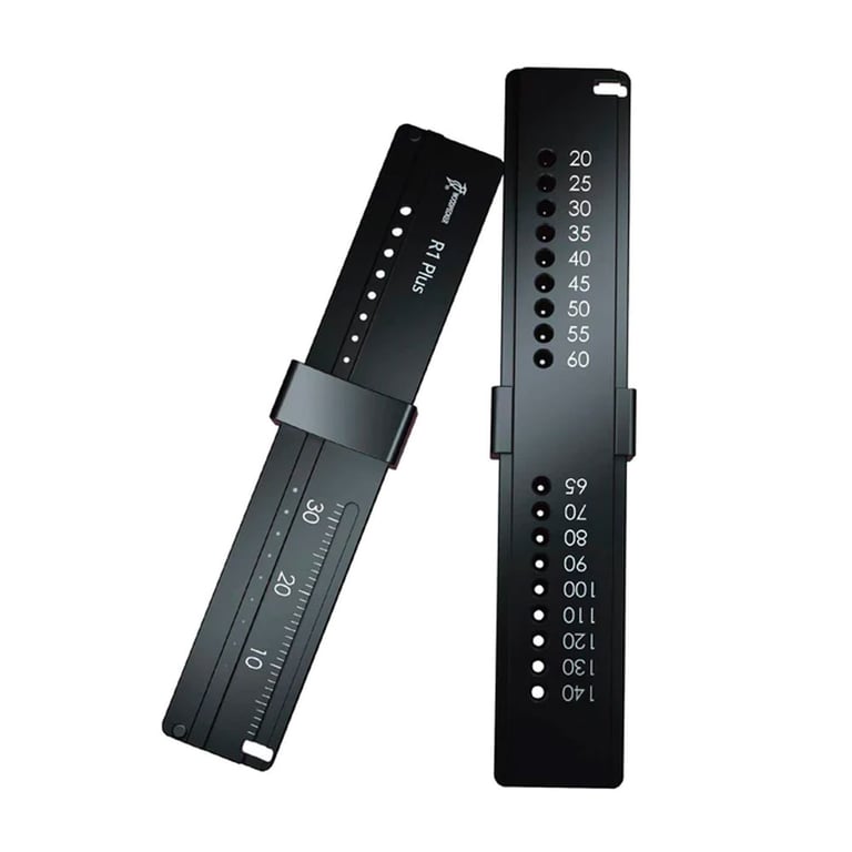 Woodpecker Gutta-Percha Cutter with Measuring Ruler, Matte Black, Single Cutter. 18 Trimming &