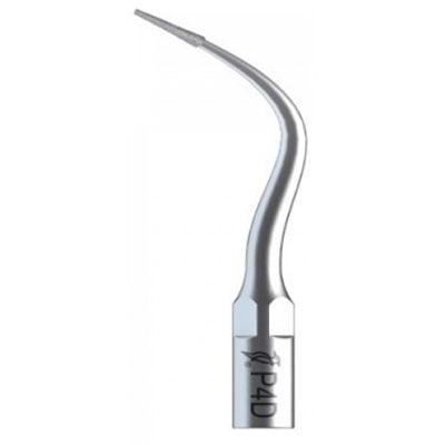 Woodpecker, Ultrasonic Scaler Silver Tips P4D - 5/Pk. Periodotal Scaling Tips used to determine