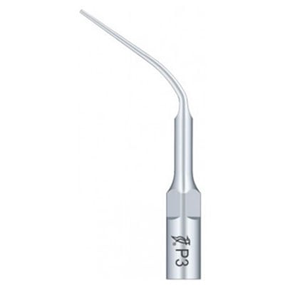 Woodpecker, Ultrasonic Scaler Silver Tips P3 - 5/Pk. Periodontal Scaling Tips used to remove