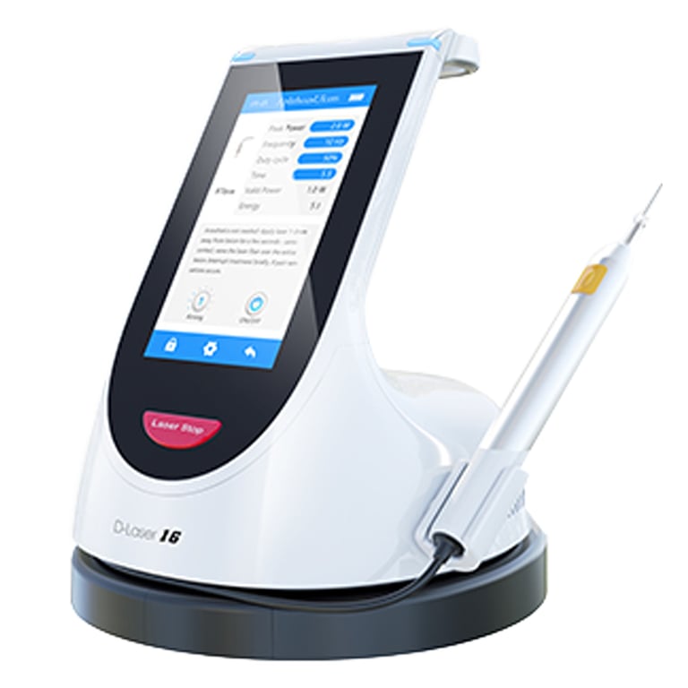 Woodpecker Diode Laser System, 1/Pk. Operates with a 100-240 Vac, 50/60 Hz, 2.5A adapter