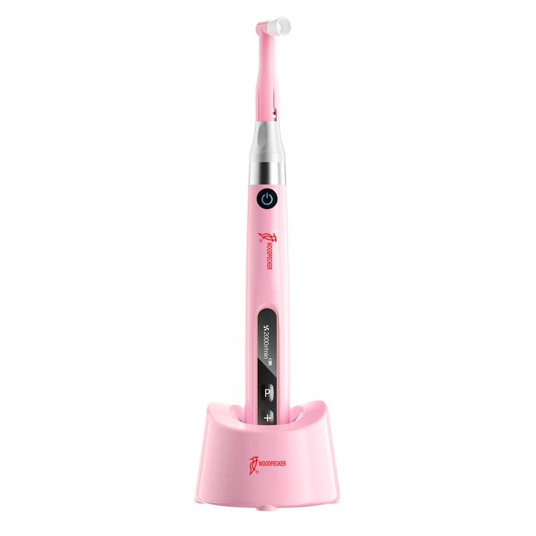 Woodpecker Cordless Prophy Mini Motor, Pink, 1/Pk. Includes: connector, motor component, base