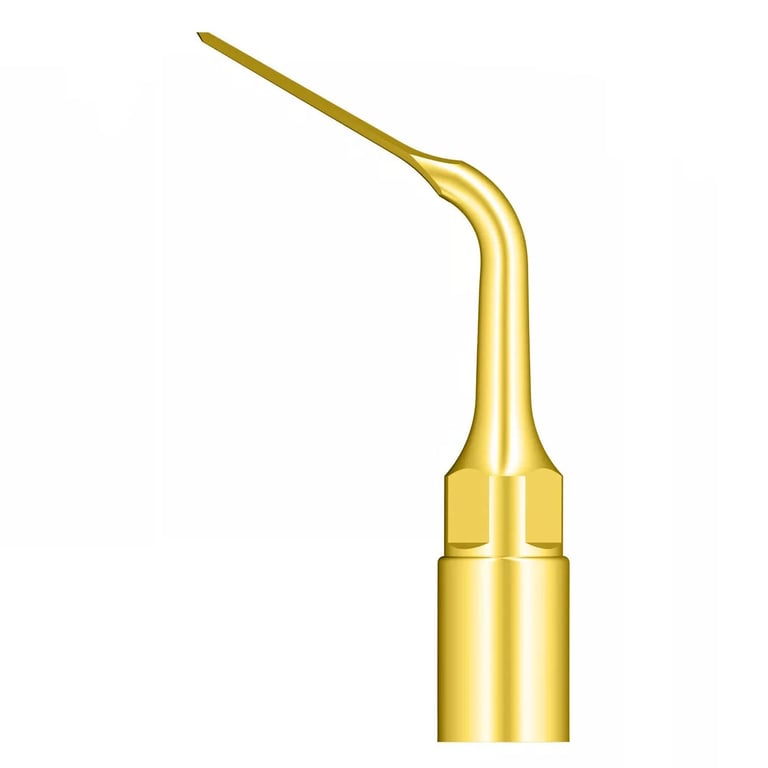 Woodpecker, UC4 Gold Piezo Bone Surgery Tip, 1/Pk. Compatible DTE, and Mectron