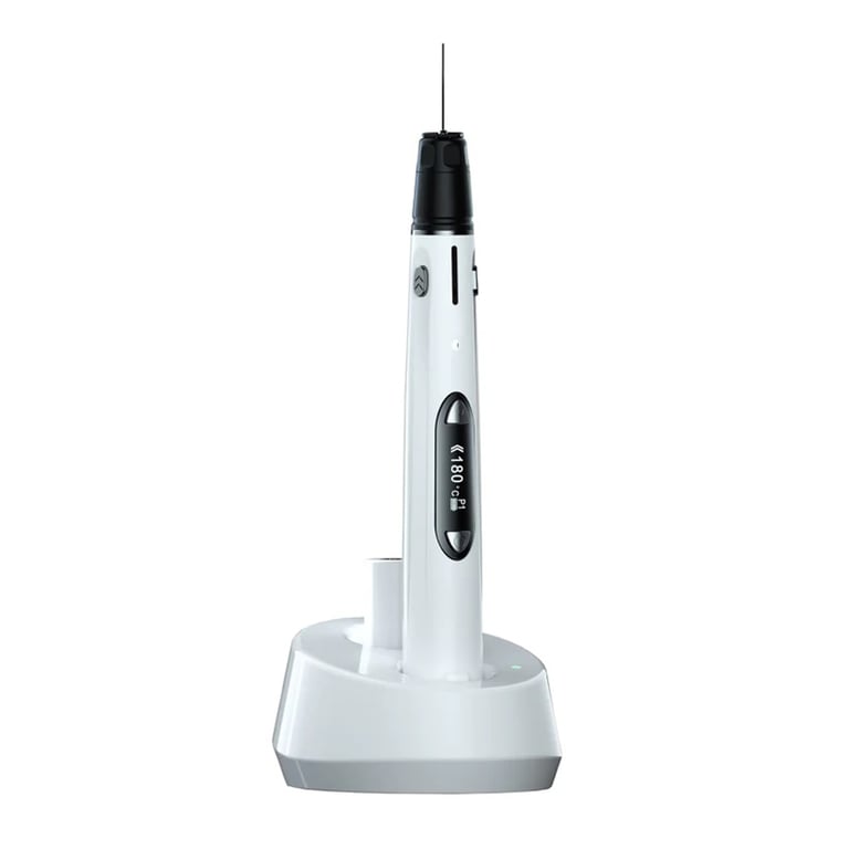 Woodpecker Endo Fi-E Cordless Gutta-Percha Obturation System. The equipment is wireless