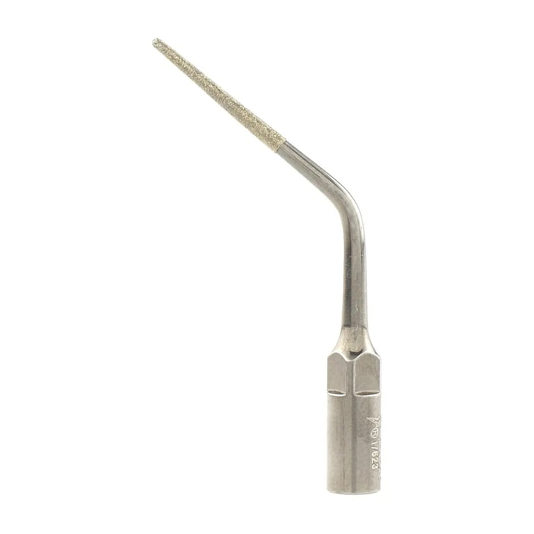 Woodpecker E3D Ultrasonic Scaler Tips, 40 Microns Diamond Endodontic, 5Pcs/Set, 1/Pk