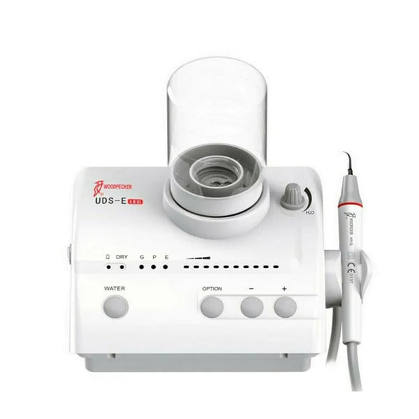 Woodpecker UDS-E LED Ultrasonic Scaler with a Detachable Handpiece with Light. The handpiece