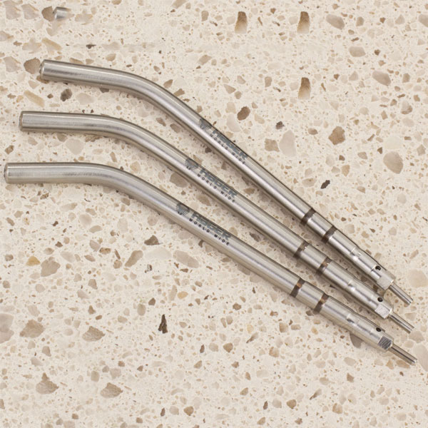 Duration Air/Water Syringe Tips, 10/Pk. Universal / A-Dec Type, Stainless Steel, Length: 3-1/4"