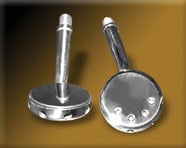 Mirror Suction, Stainless Steel, Autoclavable Mirror Replacement Mirror Head