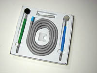 Mirror Suction, Stainless Steel, Autoclavable Mirror with Suction Device Kit. Contains: 2 Mirrors