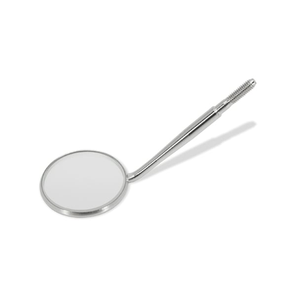 Economy # 5 (Ø 24mm) Mouth Mirror, RS Plane, CS Thread Cone Socket, 12/bx. Rear surface mouth
