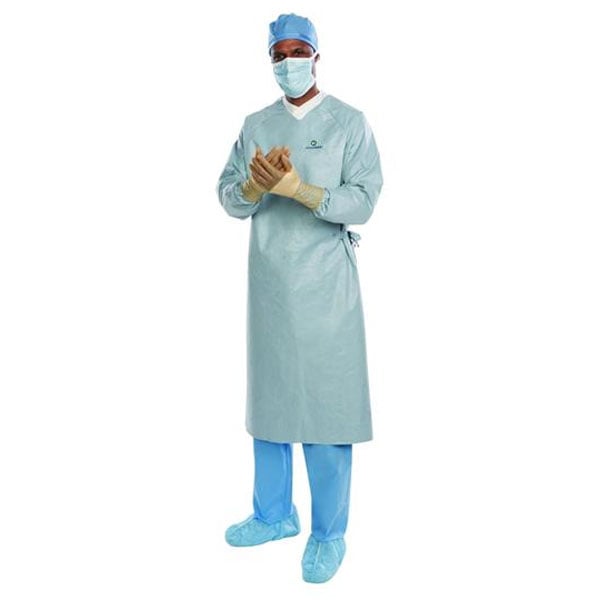 Aero Chrome AAMI Level 4 Surgical Gown, XLarge, 30/Case. Raglan sleeve