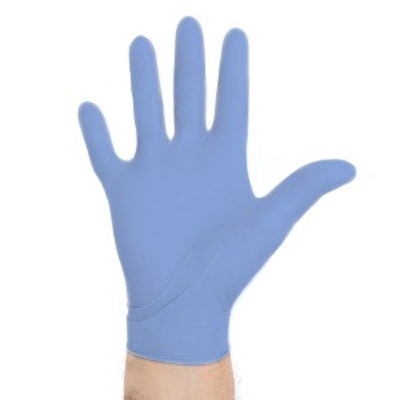 Aquasoft, Medium, 300/PK, Powder Free Nitrile Exam Gloves - Ultra-thin with a unique formulation