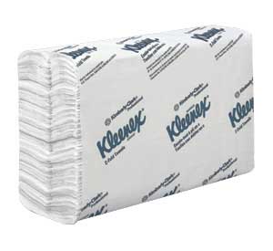 Kleenex 10.125" x 13.15" C-Fold Towels, Case of 2400 Towels